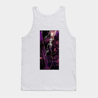 The Tower (Cyberpunk Tarot) Tank Top